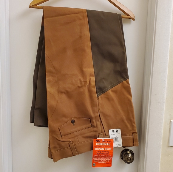 New with tags Rare vintage Key Imperial canvas work pants W40 × L32 - Picture 9 of 13
